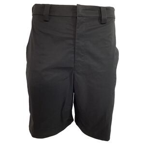 Valentino Garavani Logo Patch Bermuda Shorts in Black Polyester
